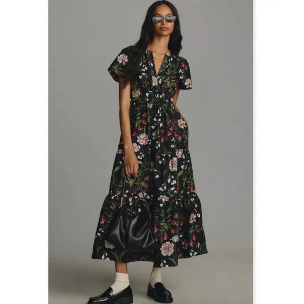 Anthropologie Somerset Dress Large